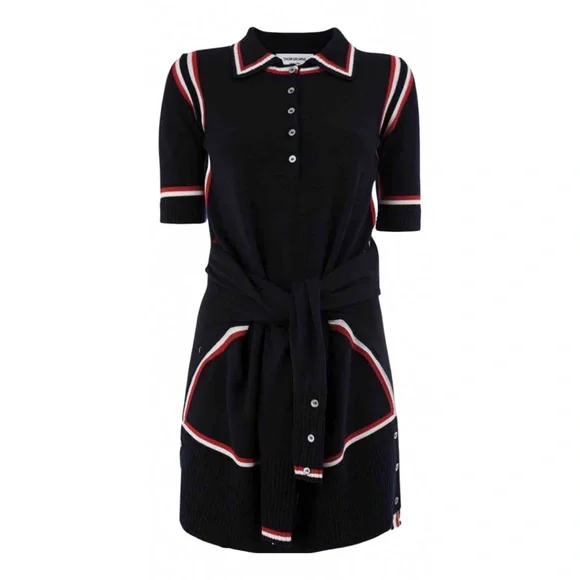 princess polly baby blue dress Thom Browne main image 1